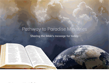 Tablet Screenshot of pathwaytoparadise.org